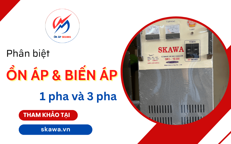  biến áp 1 pha và 3 pha