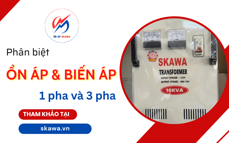  biến áp 1 pha và 3 pha