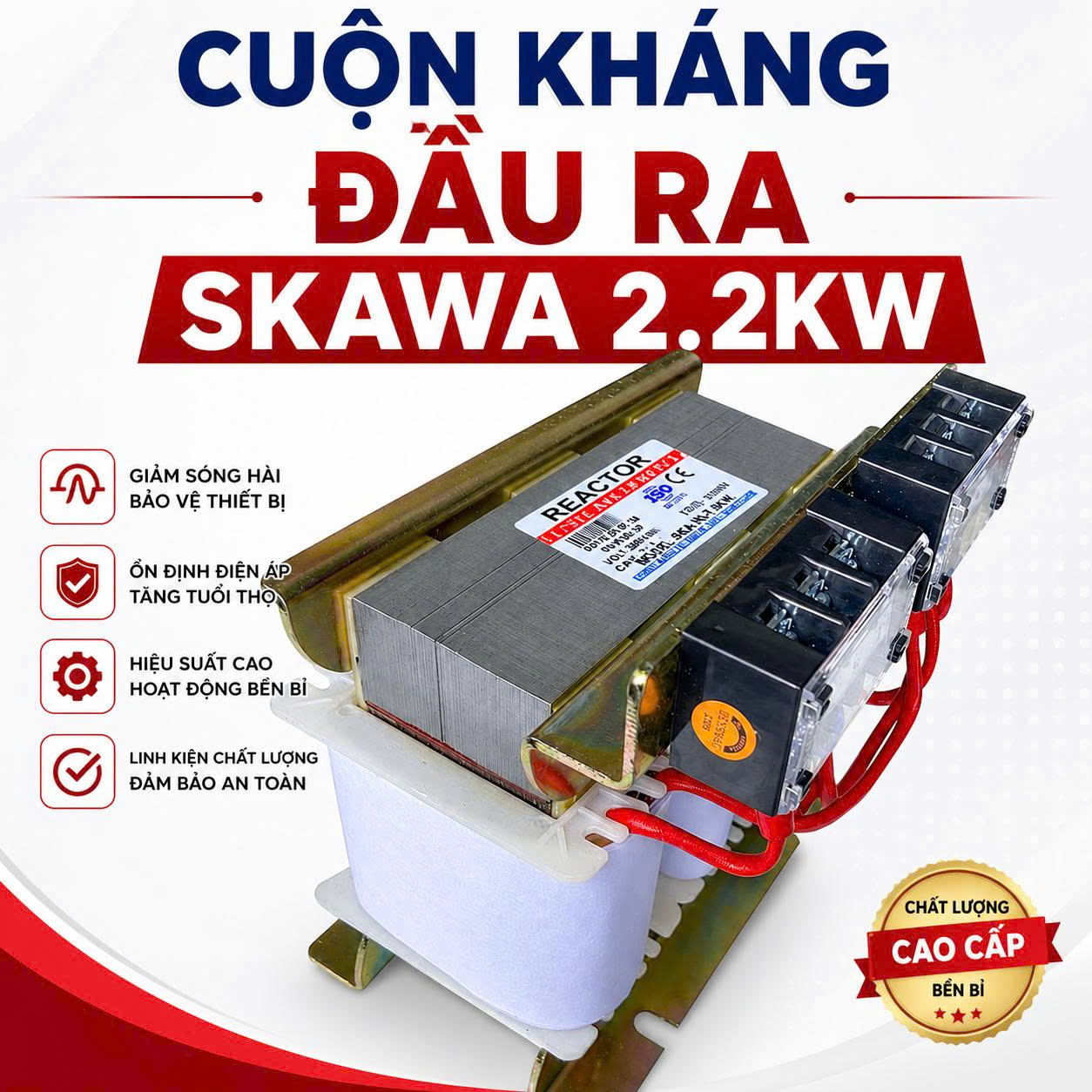 cuộn kháng đầu ra skawa
