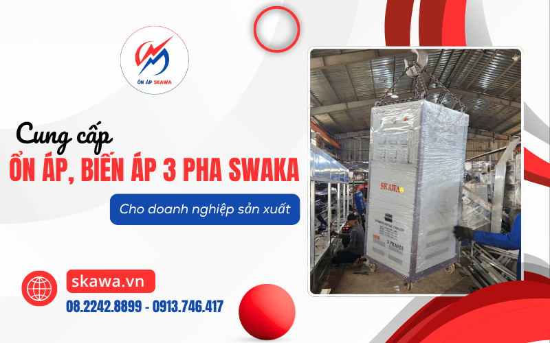 ổn áp, biến áp 3 pha Skawa
