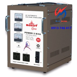 Ổn Áp 3KVA Output:110V-220V ROBOT