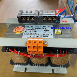 Biến áp trần 3 pha SKAWA 1.5KVA