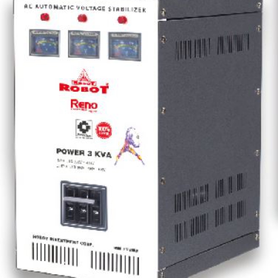 Ổn Áp 3KVA Output:220V-220V-380V ROBOT