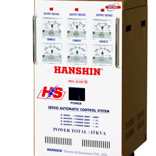 Ổn áp Hanshin 15 KVA 3 PHA