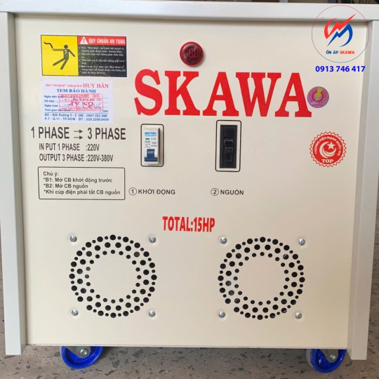 Ổn áp SKAWA 15HP