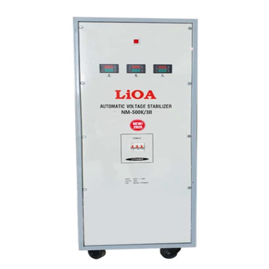 Ổn Áp 3 Pha LIOA 500KVA NM-500K/3II