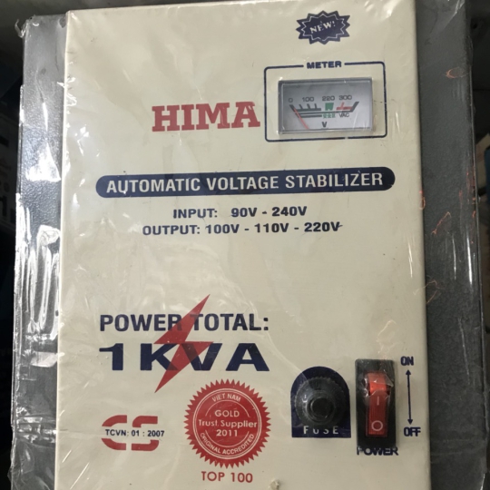 Ổn Áp 1KVA Output:100v-110v-220v HIMA