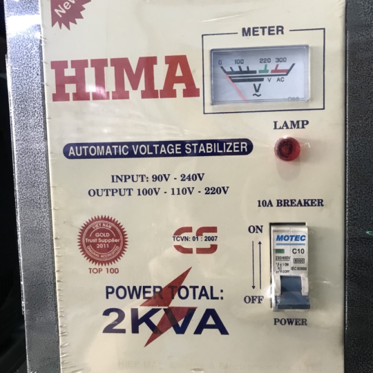 Ổn Áp 2KVA Output:100v-110v-220v HIMA