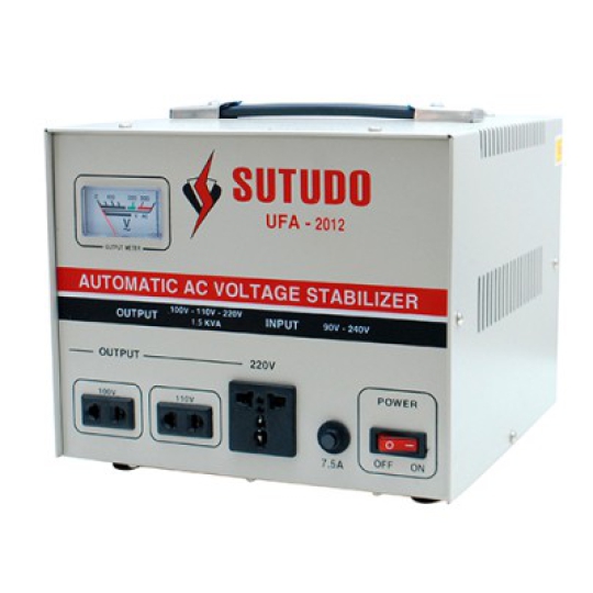 Ổn áp SUTUDO 1.5KVA 1 pha