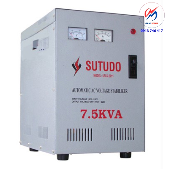 Ổn áp SUTUDO 1 pha 7.5KVA
