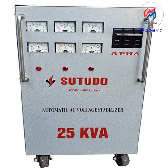 Ổn áp SUTUDO 3 pha 25KVA